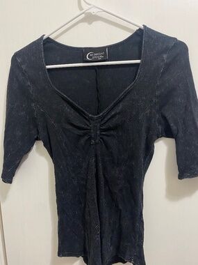 Midnight Hour Size Medium Women’s VShape  Top made in USA